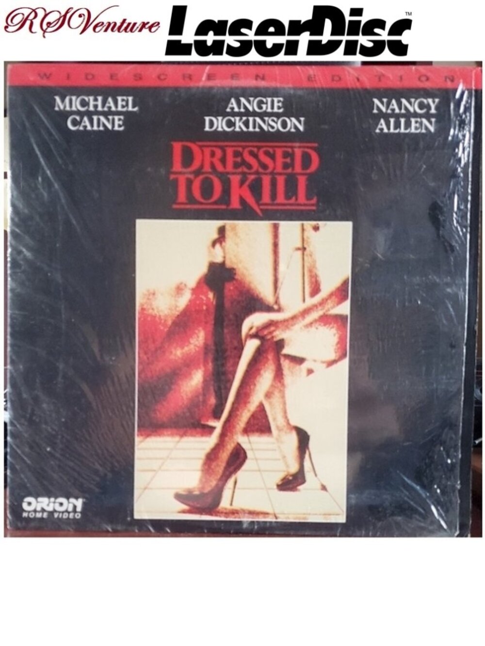 LaserDisc Film "DRESSED TO KILL".